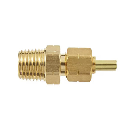 1/4 In. OD Compression X 1/4 In. MIP Brass Adapter Fitting